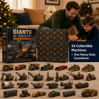 🔥49% Off Last Day -24-Day Extreme Machines Advent Calendar – Heavy Industry & Mining Equipment Collection