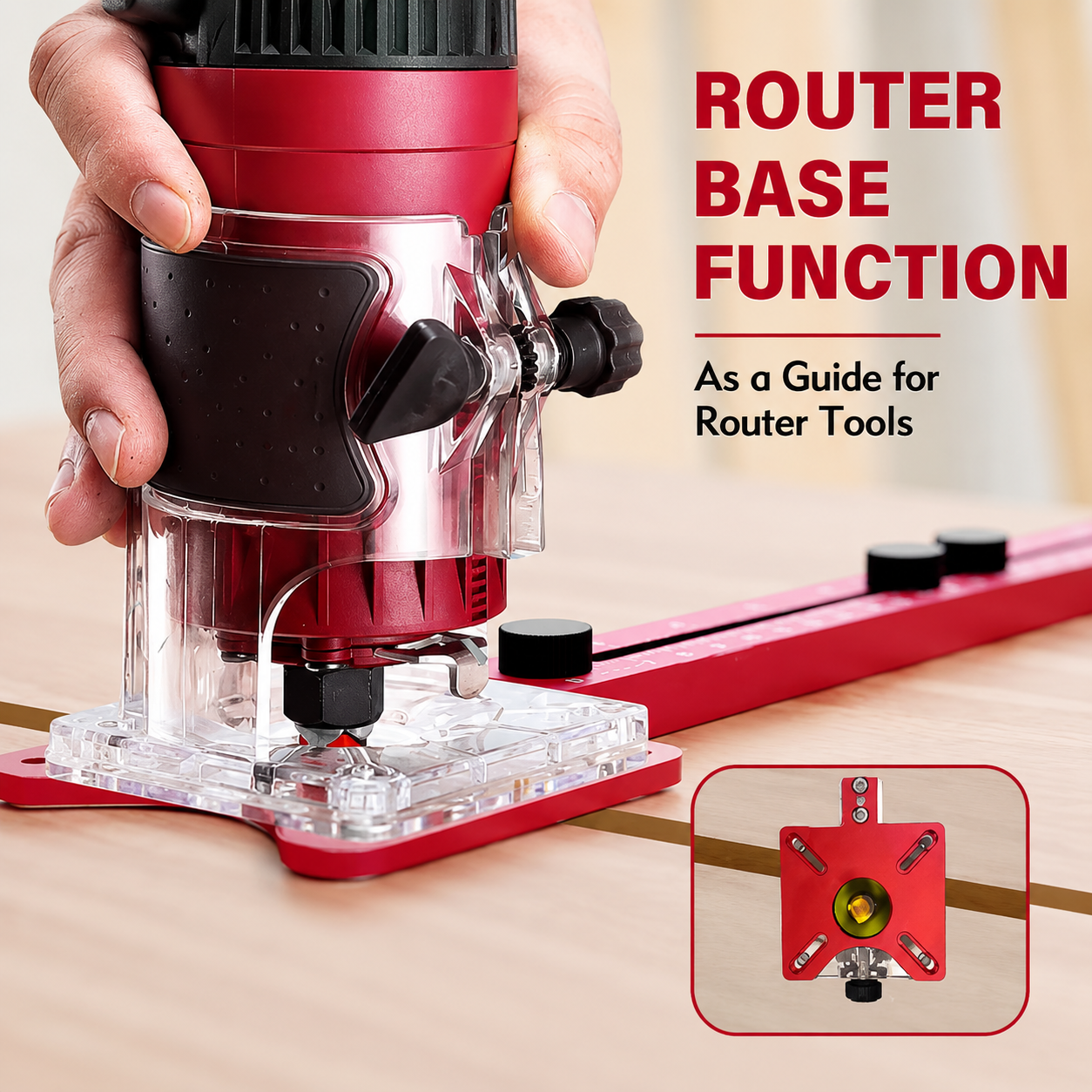 3 in 1 Router Milling Groove Bracke