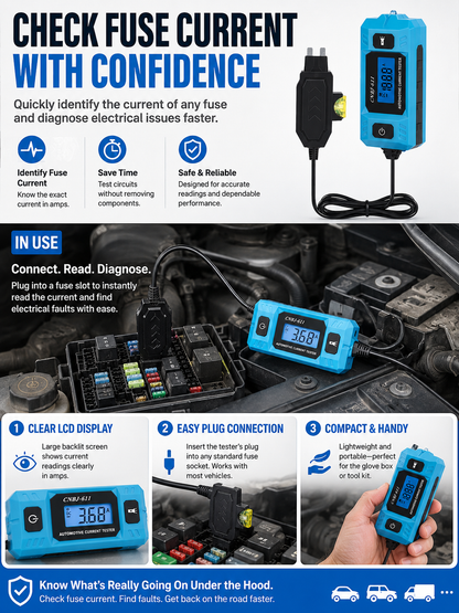 🔧 Garage Essential ✨ Car Circuit Probe Tester — 48V Automotive Voltage & Fuse Tester