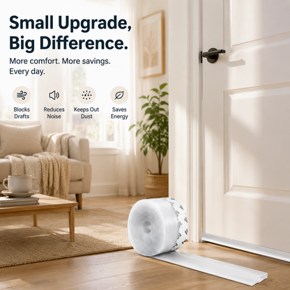 🚪 Self-Adhesive Door Draft Seal Strip | Block Drafts & Dust