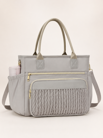 🎒 Back-to-School Pick ✨ Insulated Leakproof Lunch Tote with Adjustable Straps & Side Pockets