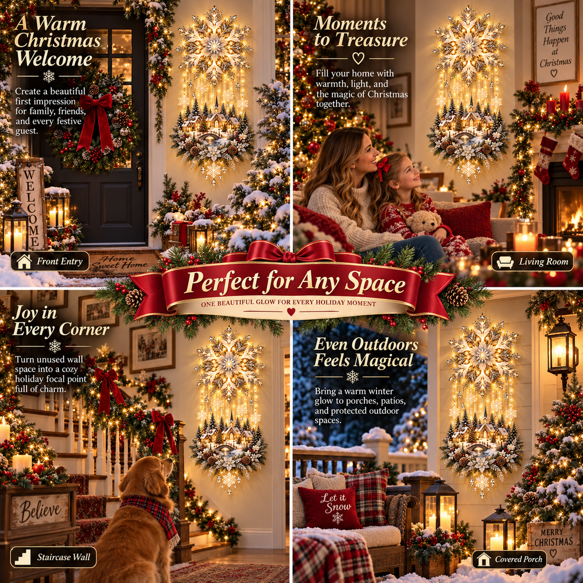 🎄Christmas Magic Glow Light – ⭐Light Up Your Holiday Wonderland