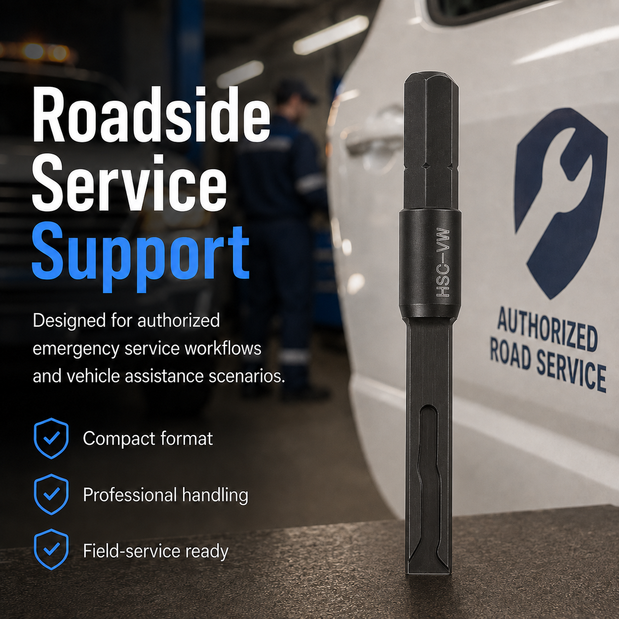🔧 Professional Vehicle Service Tool – Compact, Durable, Service-Ready
