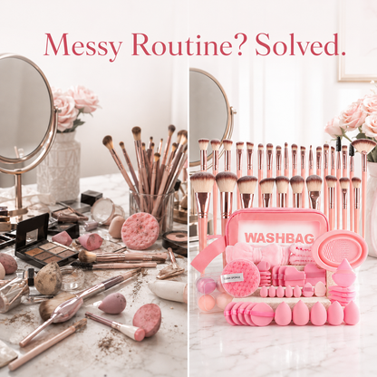 67-Piece Makeup Set 💗 Everything You Need for a Flawless Look