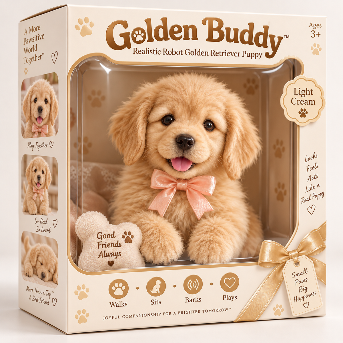 🎄Golden Buddy™ Realistic Robot Golden Retriever Puppy