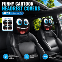 CARTOON HEADREST COVERS