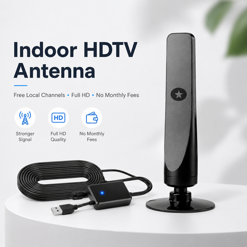 HD TV Antenna – No Subscription, Easy Setup