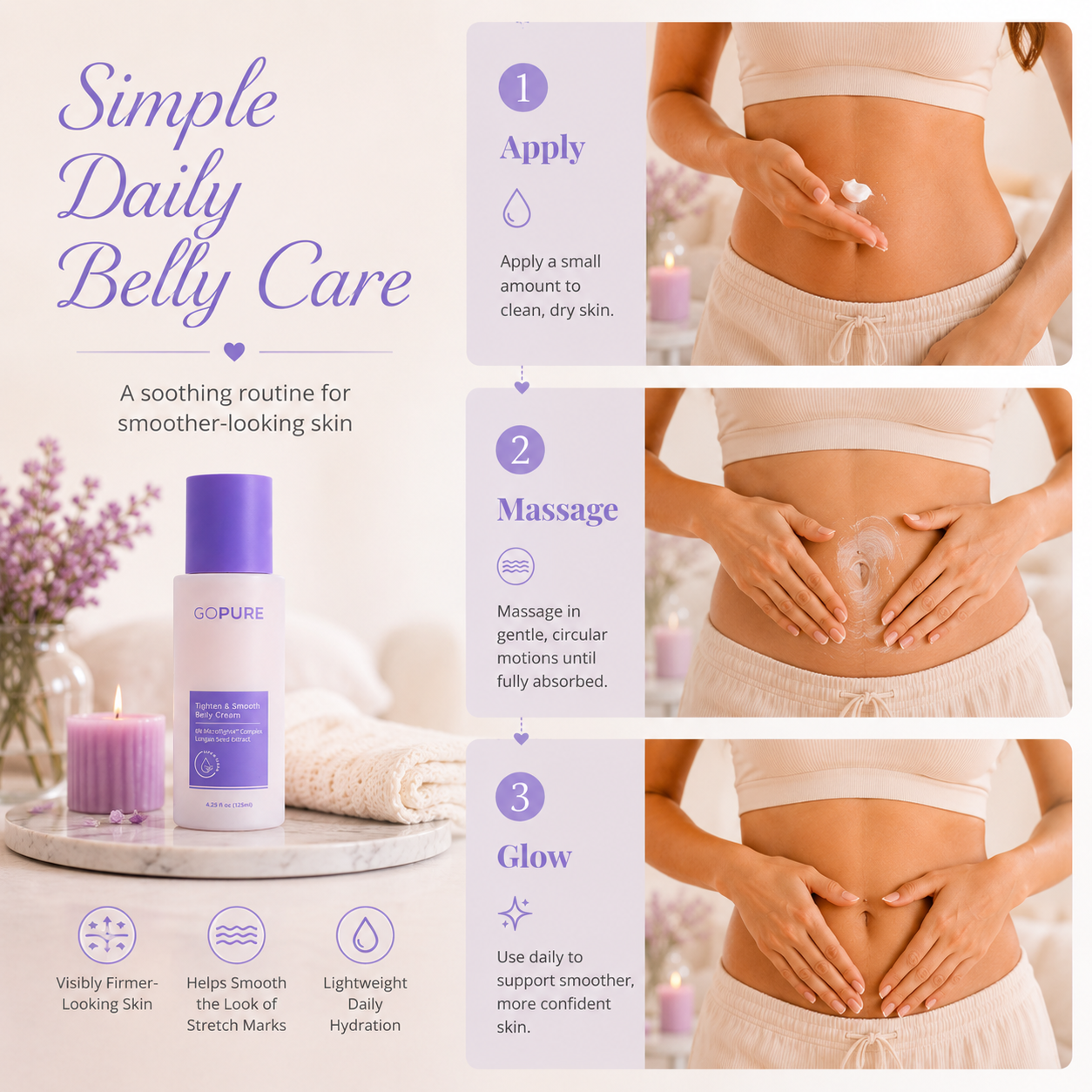 🔥 Best Seller | Tightening & Smoothing Belly Cream