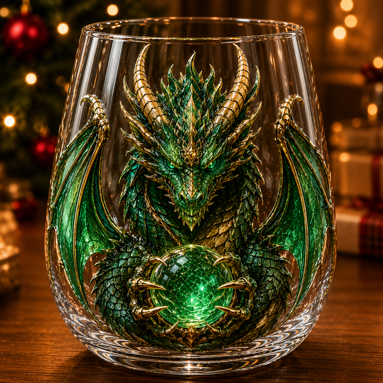 🔥HOT SALE 49% OFF🐉 3D Mythic Dragon Glass Art Cup | Luxury Raised Fantasy Glassware for Whiskey✨