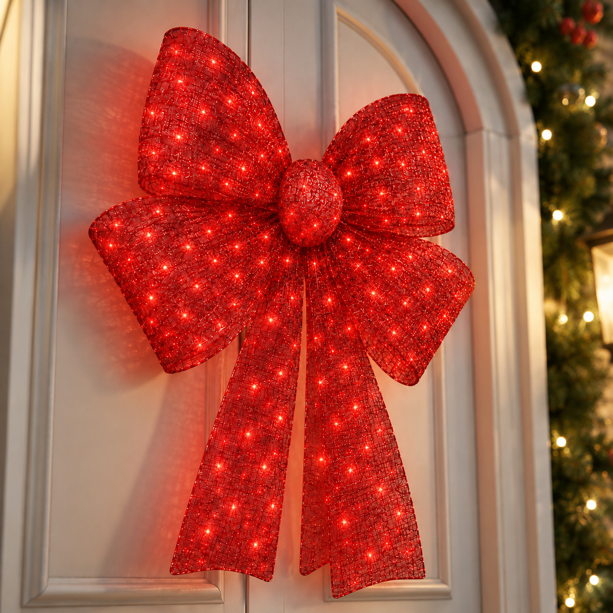 🔥49% OFF Hot Sale🎁✨🎄 48-Inch Lighted Christmas Bow 🎀