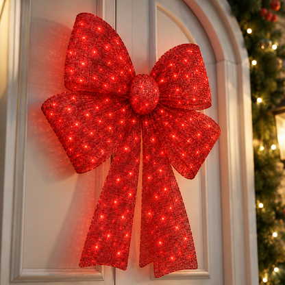 🔥49% OFF Hot Sale🎁✨🎄 48-Inch Lighted Christmas Bow 🎀