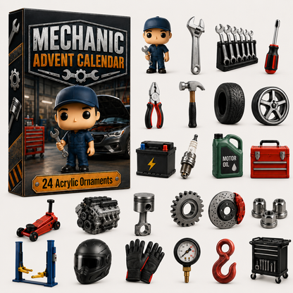 Mechanic Advent Calendar 2026 - 24-Day Festive Countdown