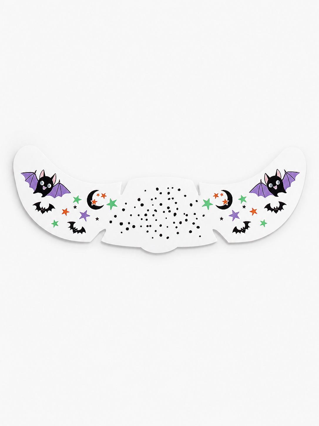 🎃 Halloween Style ✨ Pumpkin, Bat & Moon Temporary Face Tattoo Stickers for Spooky Party Looks