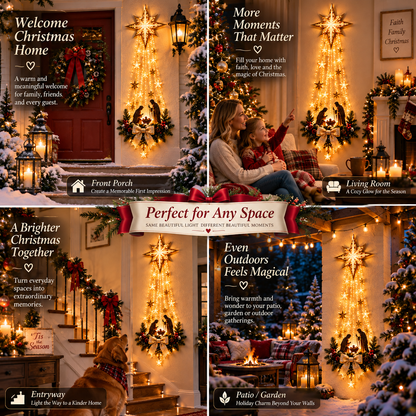 ✨ 49% OFF Nativity Wall Light — Warm Golden Glow for a Meaningful Christmas