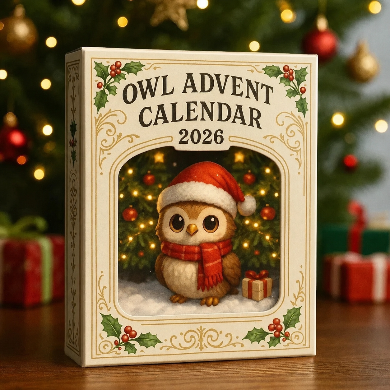 Owl Advent Calendar 2026 🎁 24 Gifts Inside!