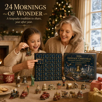 BUY MORE SAVE MORE --🔥America 250th Anniversary Heritage Christmas Advent Calendar