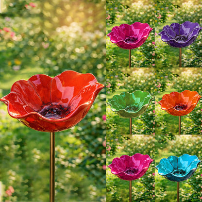 💖🎁2026 Father's Day Gifts 50% Off--🎁Handmade Flower Garden Stake🐦