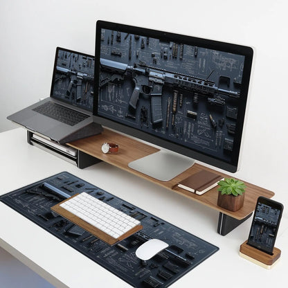 🖱️ Decorative Mouse Pad – Non-Slip & Washable