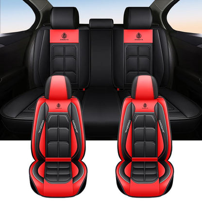 🏎️ 5-Seater Universal Leather Car Seat Cover Set