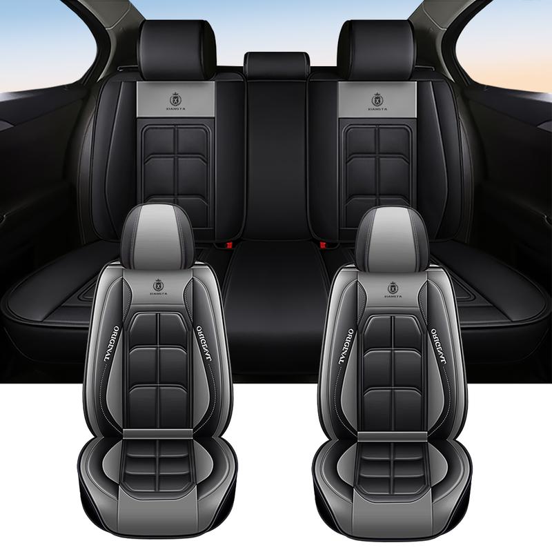 🏎️ 5-Seater Universal Leather Car Seat Cover Set