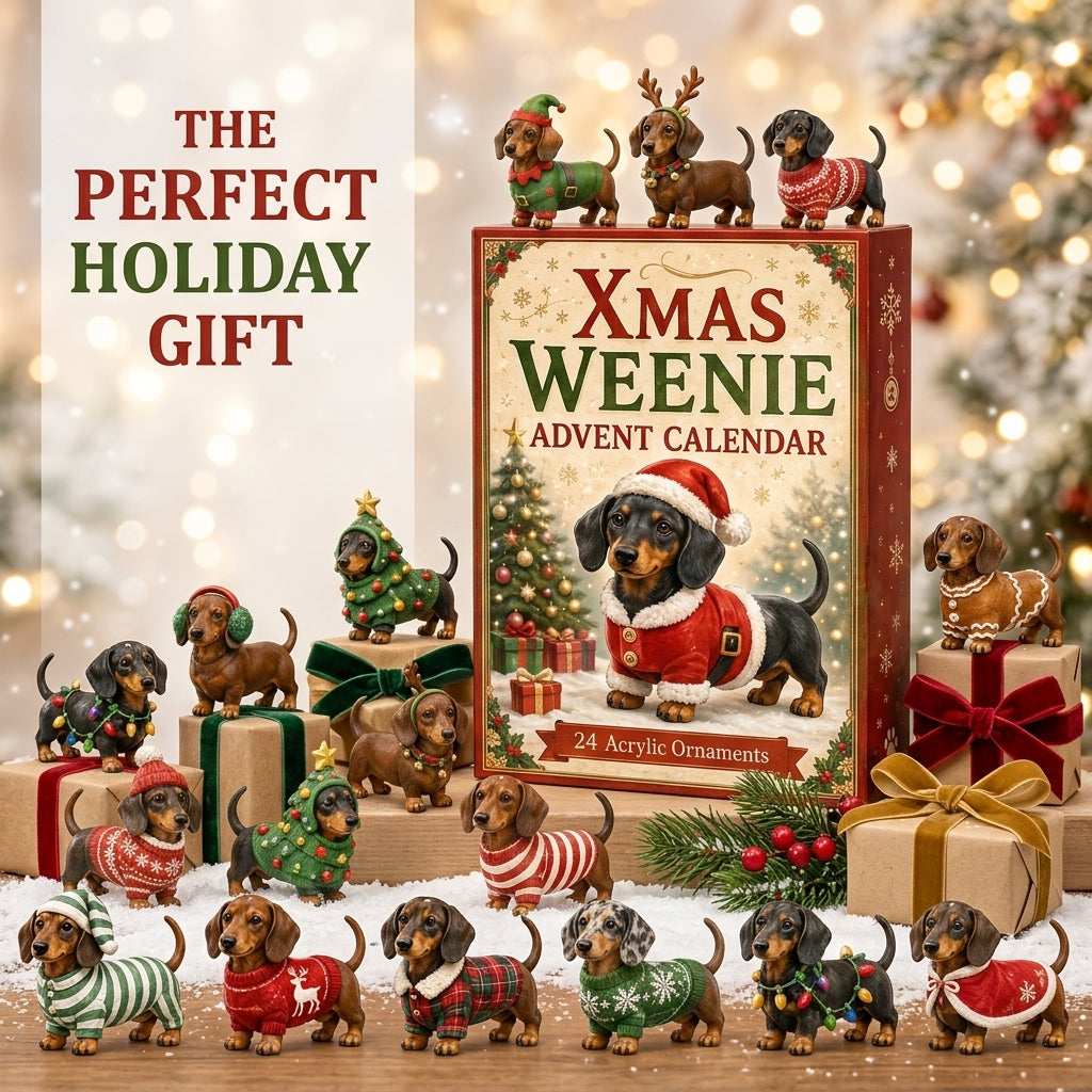 🎄 2026 Christmas Dachshund Advent Calendar