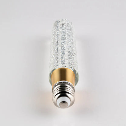 💡Cracked Crystal Tubular LED Filament Edison Light Bulb