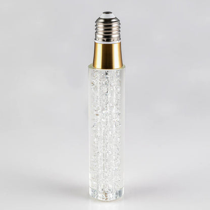 💡Cracked Crystal Tubular LED Filament Edison Light Bulb