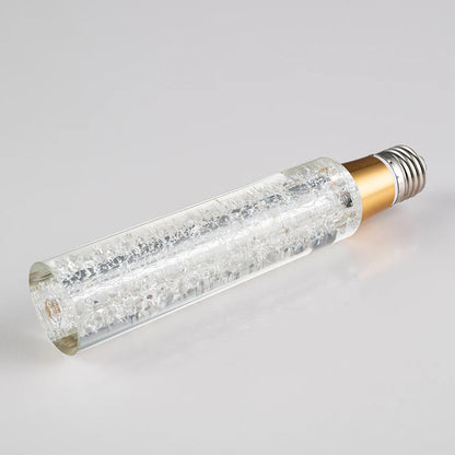 💡Cracked Crystal Tubular LED Filament Edison Light Bulb