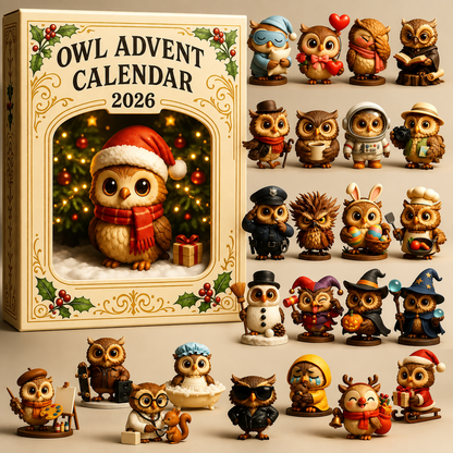 Owl Advent Calendar 2026 🎁 24 Gifts Inside!
