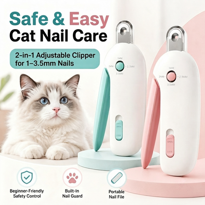 🐾 Claw Clipper – Safe Trim for All Cats✂️