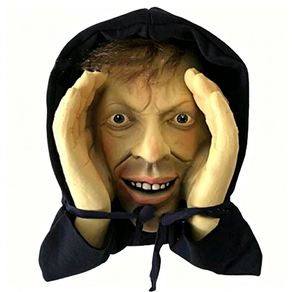 👻Creepy Peeping‑Tom Window Hanger｜Scary Halloween Prank Decor😱