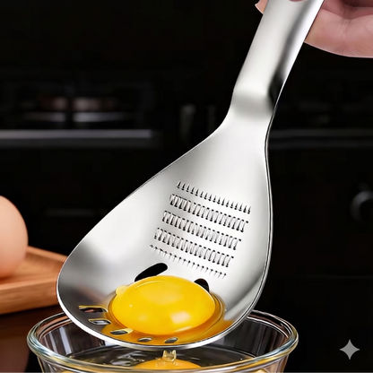 5-in-1 Stainless Steel Cooking Spoon | Your All-in-One Kitchen Helper 🍳
