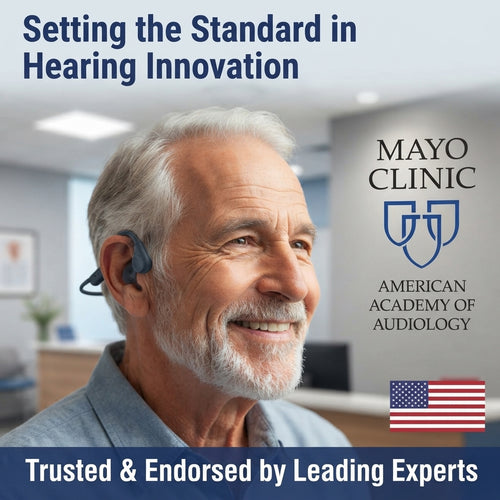👍Recommended by MAYO CLINIC, tDevelops Newly Launched Smart Bone Conduction Hearing Headphones 👂📡