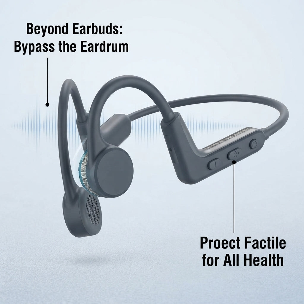 👍Recommended by MAYO CLINIC, tDevelops Newly Launched Smart Bone Conduction Hearing Headphones 👂📡