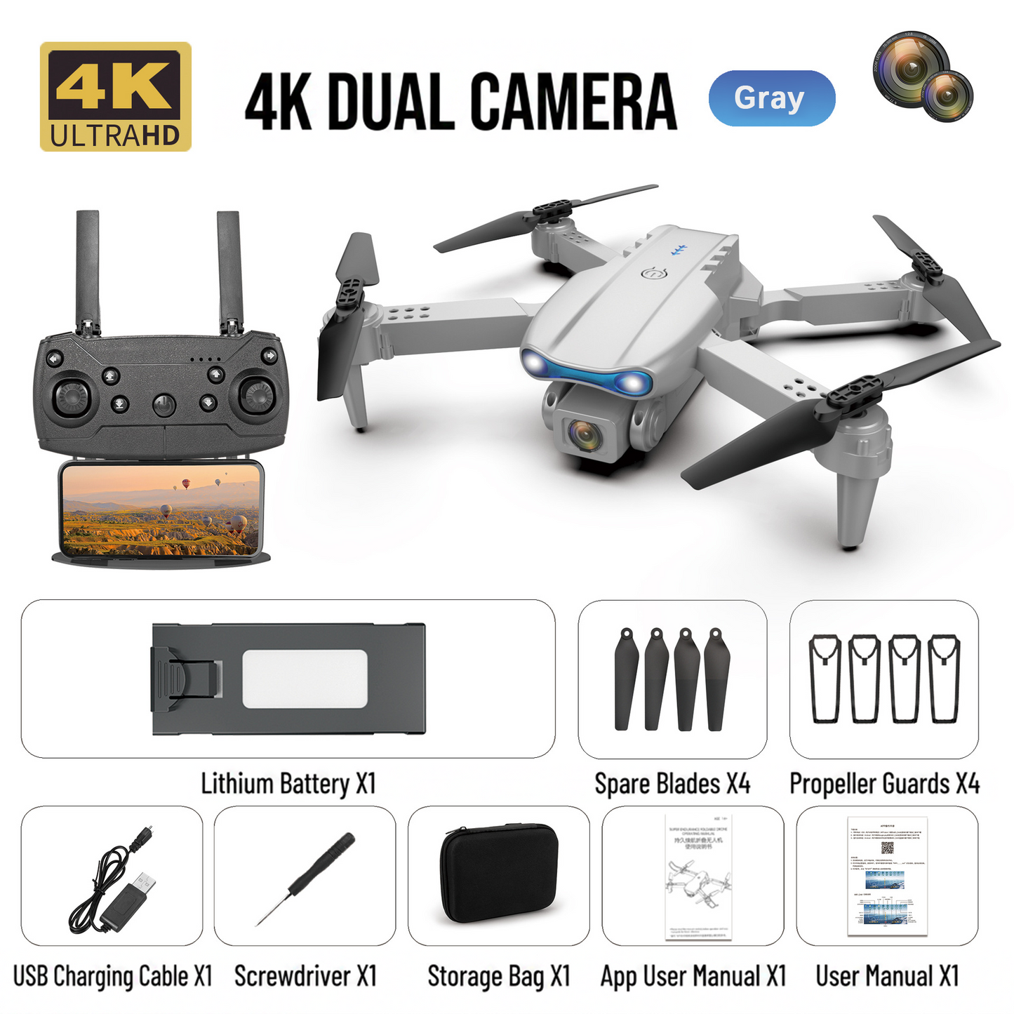 🚁 2026 Pro 4K Drone — 55% OFF Today! 5G | 3-Axis Gimbal | 360° Obstacle Avoidance