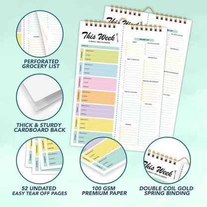 Weekly Food Planning Pad