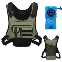 Green with water bag