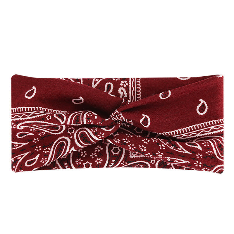 Womens Styling Retro Printed Headband - 🔥As low as $6.2 per piece