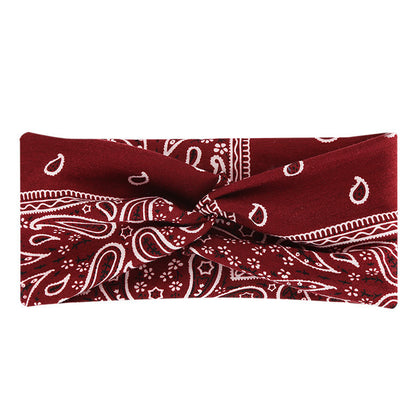 Womens Styling Retro Printed Headband - 🔥As low as $6.2 per piece