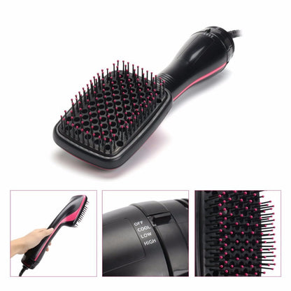 🔥2 in 1 Comfort Comb Design Multifunctional Hair Dryer, Fast Drying Hair Styling Tool, Hairdressing Comb Hot Air Brush, Makeup Products, Hair Straightener Comb