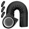 🥳 HOT SALE 2026 🥳 💞 50,000+ SOLD! 👵❤️ Protective cover for insulating air conditioner pipes – With zipper, reusable, offering both aesthetic protection and insulation for indoor AC pipes ❄️🏠