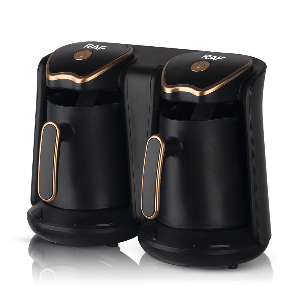 High-pressure extraction and concentration coffee machine