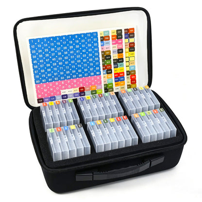 32 Slot Diamond Painting Organized Storage Box Set with Handle Bag