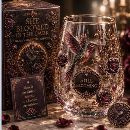 🌸🌿 Limited Edition 2026 Garden Morning Bliss Glass Tea Cup☀️☕