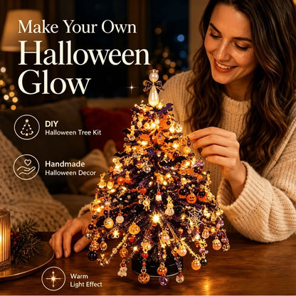✨ DIY Lighted Seasonal Tabletop Tree Kit – Create Your Own Holiday Magic