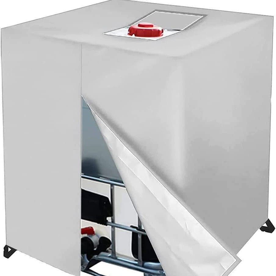 💧 Waterproof IBC Tote Cover – Heavy-Duty, UV-Blocking, Secure Fit ⛈️