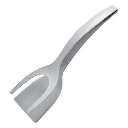 Grip & Flip Spatula Tongs - Sturdy, Durable Non-Stick Egg Flipper & Food Turner for Pancakes