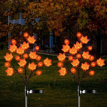 🎃 Halloween Solar Tree Stump Light
