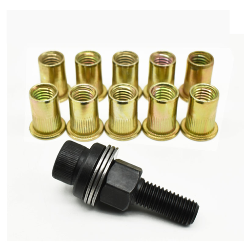 🔥Limited Time 50% Off✨Head Rivet Nut Tool, M3 M4 M5 M6 M8 M10 Rivnut Kit
