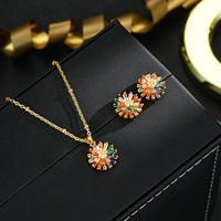 Ear Studs+Necklace